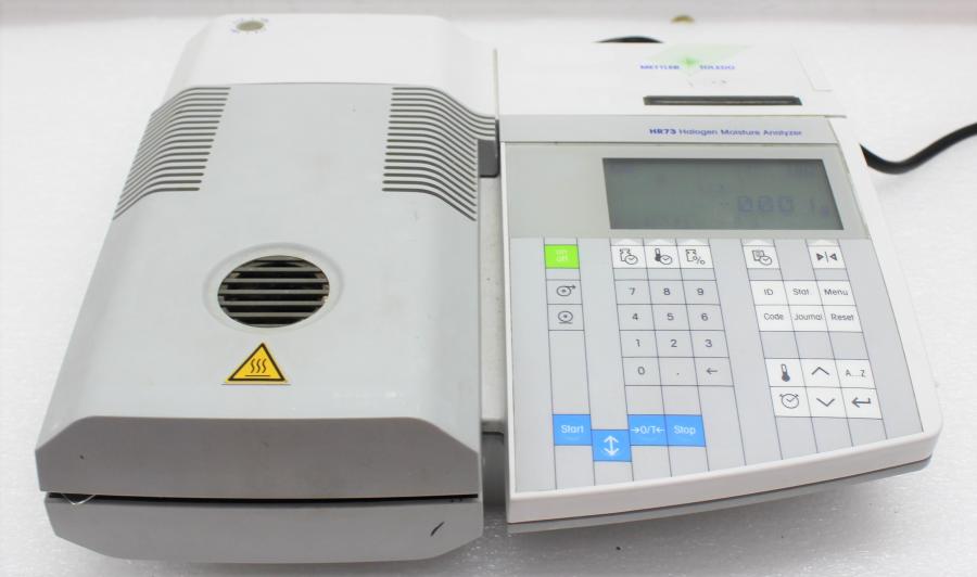MettlerToledo HR73 Halogen Moisture Analyzer ANDbio MettlerToledo HR73 Halogen Moisture Analyzer ANDbio