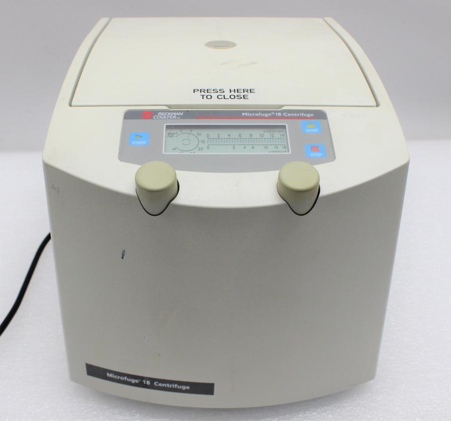 Beckman Microfuge 18 Centrifuge 367160 w/ ROTOR | ANDbio